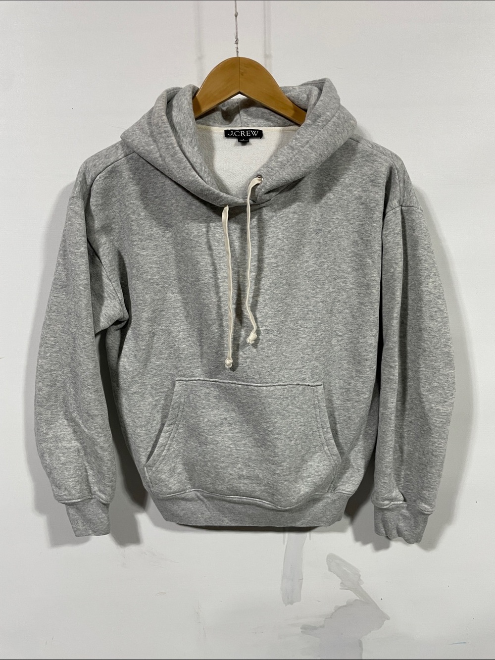J. Crew Light Gray Pullover Hoodie